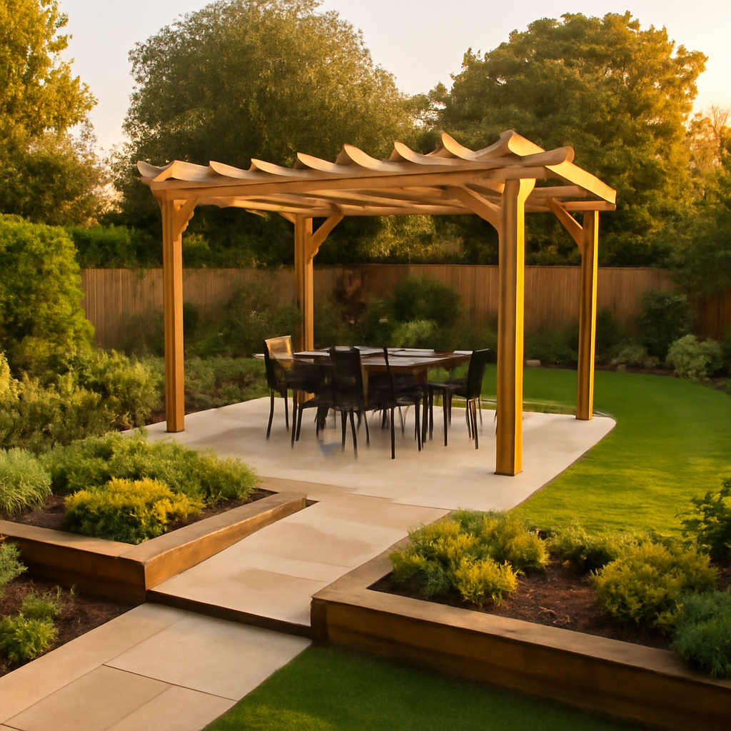 Where Should a Pergola Sit in a Family Garden? Practical Tips from Worthington Landscape & Design