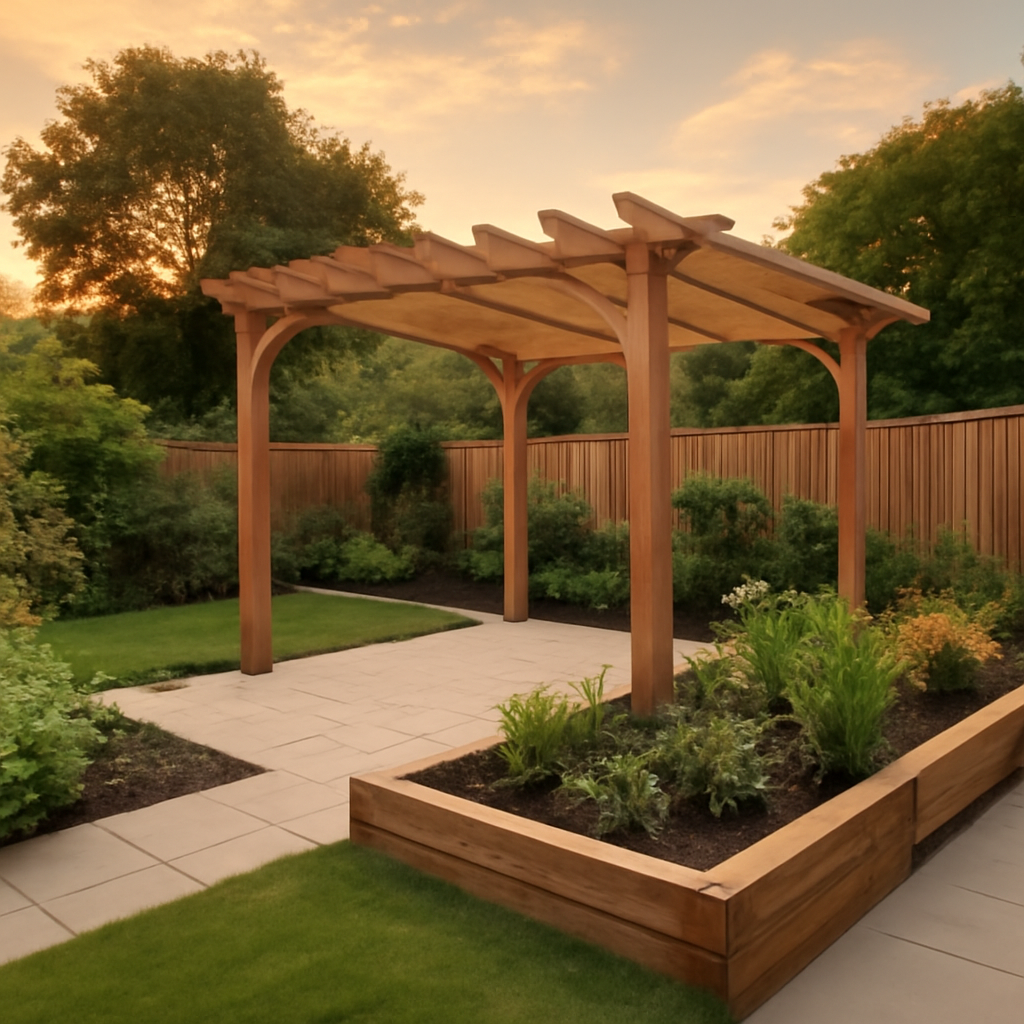 Where Should a Pergola Sit in a Family Garden? Practical Tips from Worthington Landscape & Design