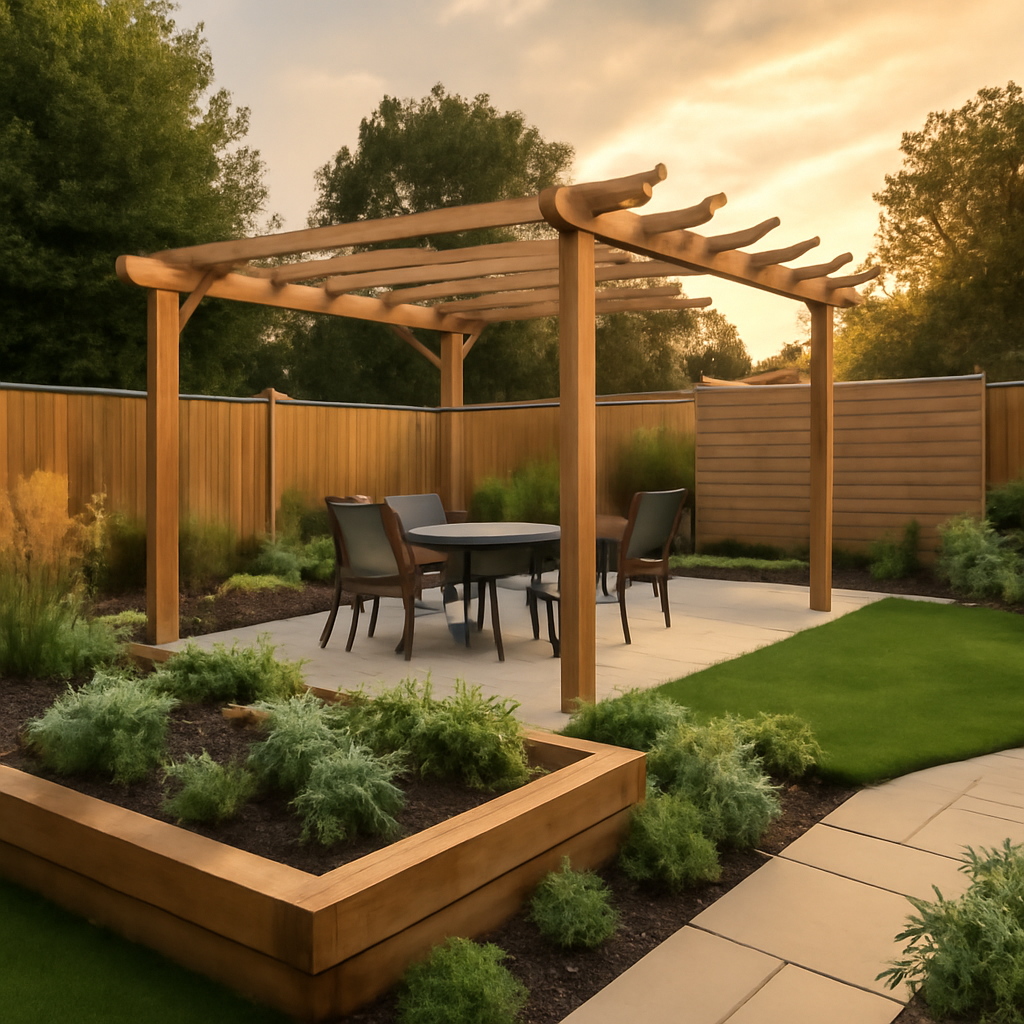 Where Should a Pergola Sit in a Family Garden? Practical Tips from Worthington Landscape & Design