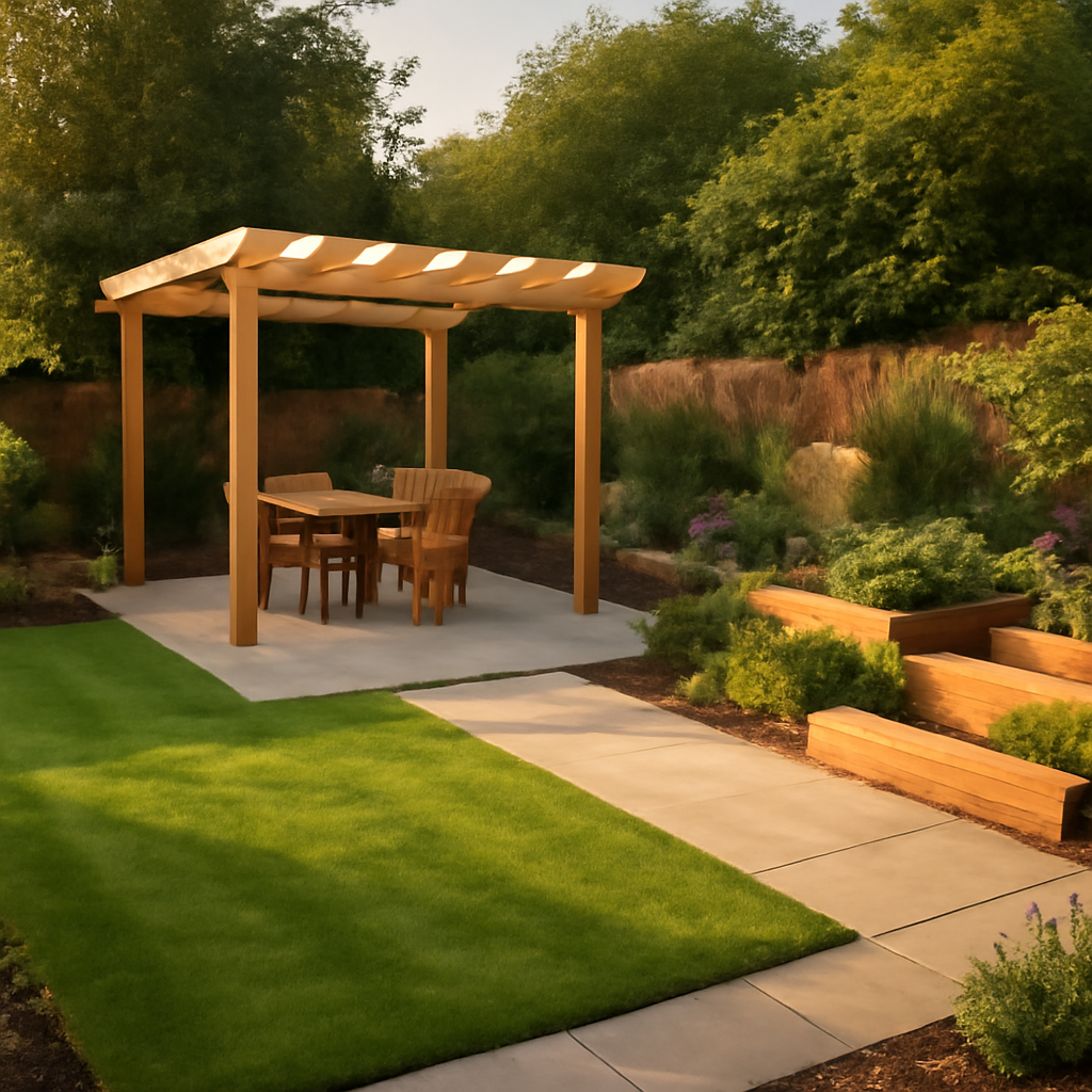 Where Should a Pergola Sit in a Family Garden? Practical Tips from Worthington Landscape & Design