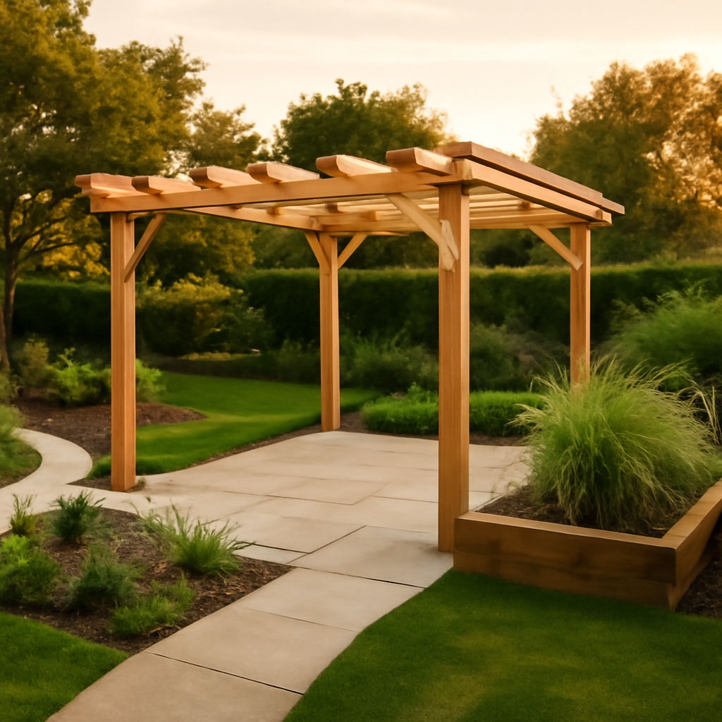 Where Should a Pergola Sit in a Family Garden? Practical Tips from Worthington Landscape & Design in Loughborough